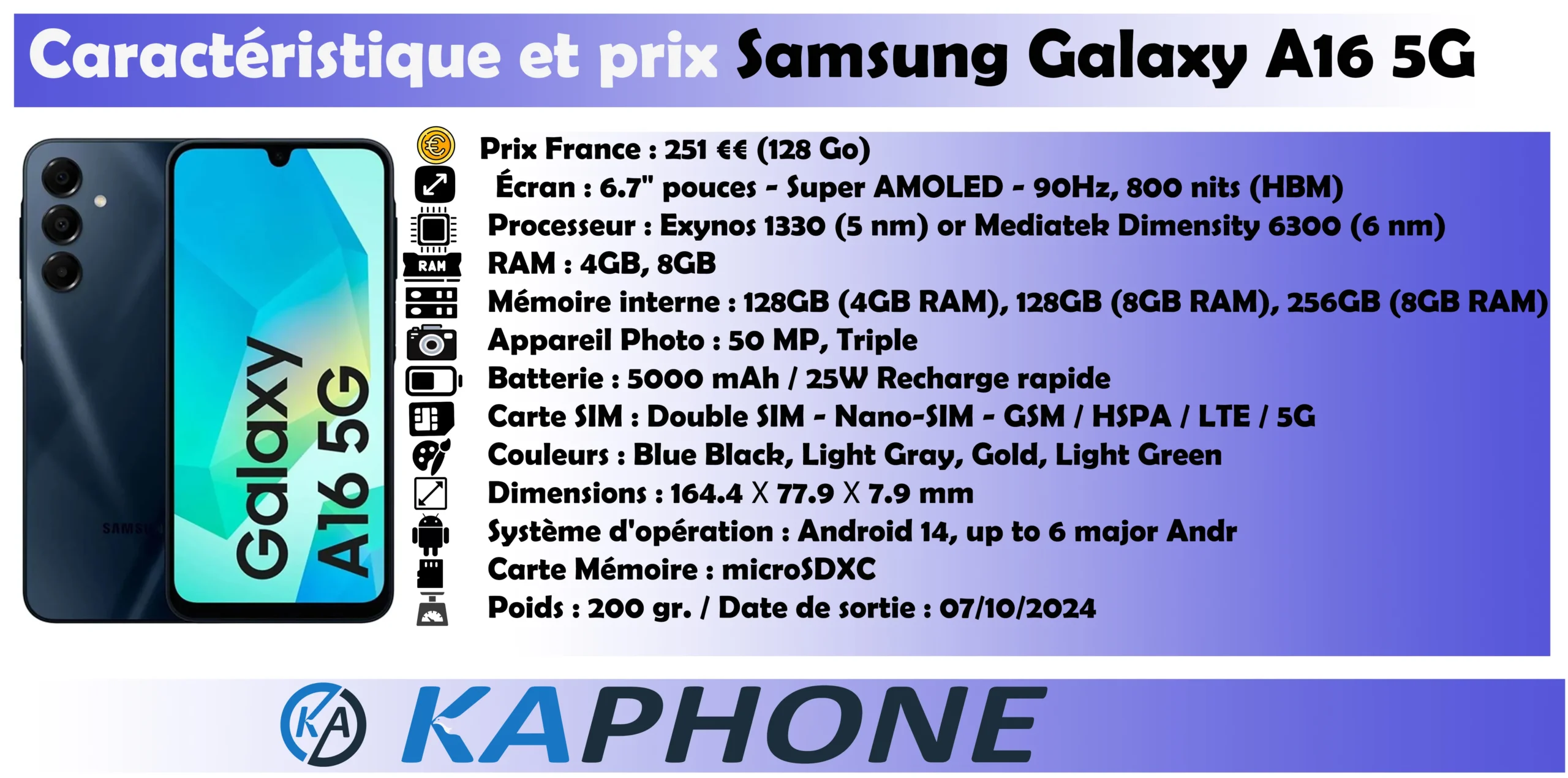 Samsung Galaxy A16 5G