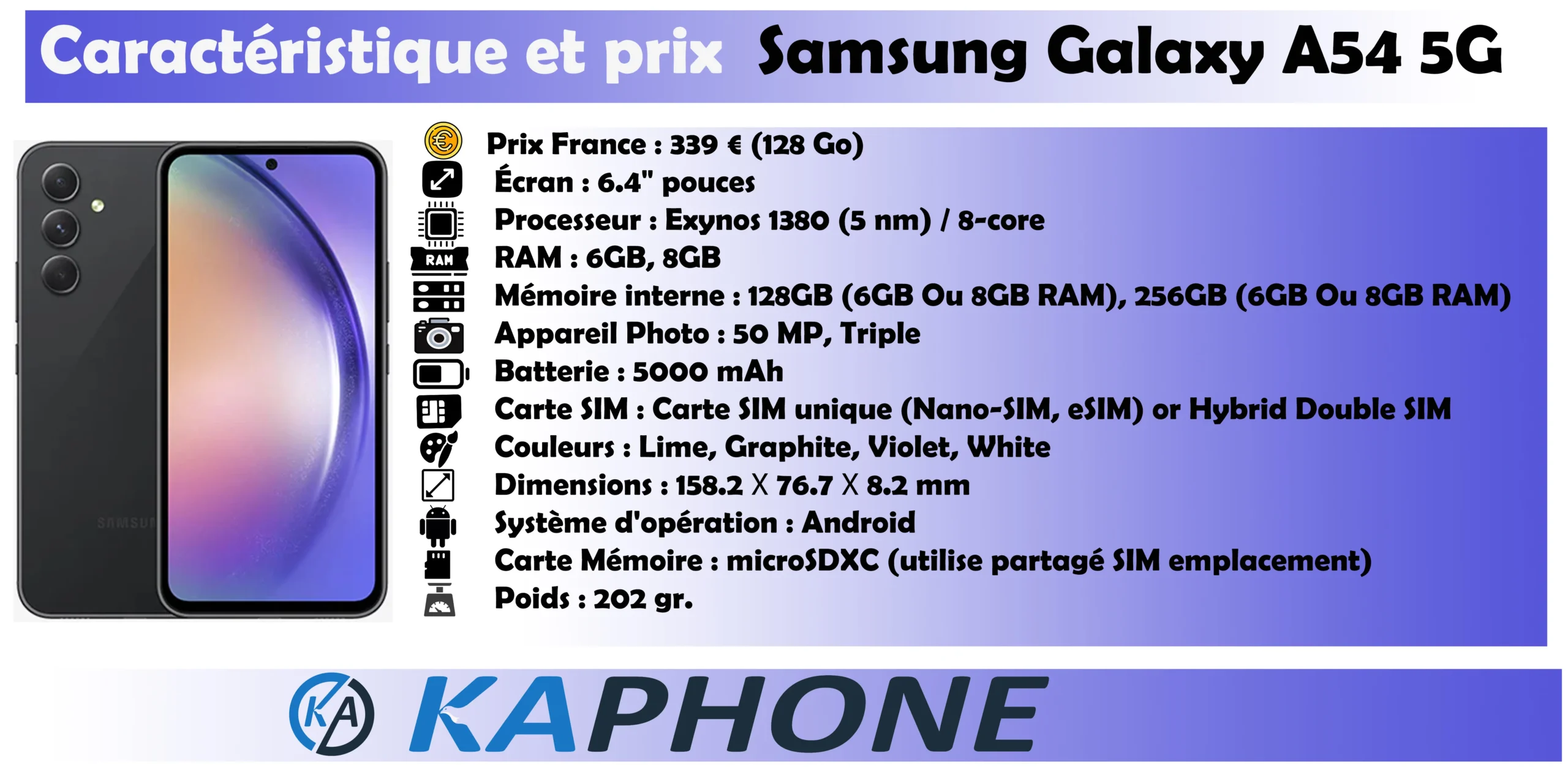 Samsung Galaxy A54 5G