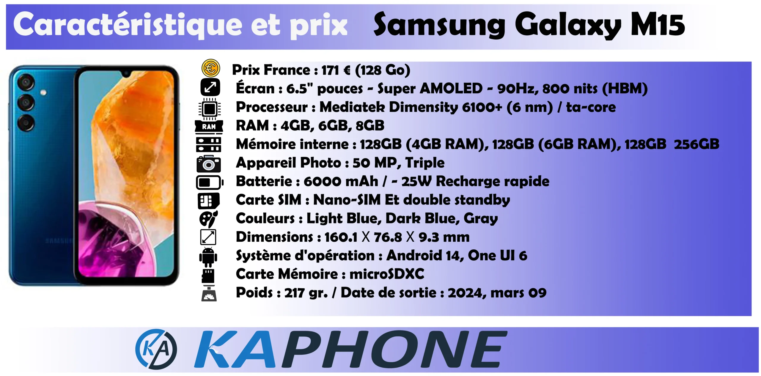 Samsung Galaxy M15