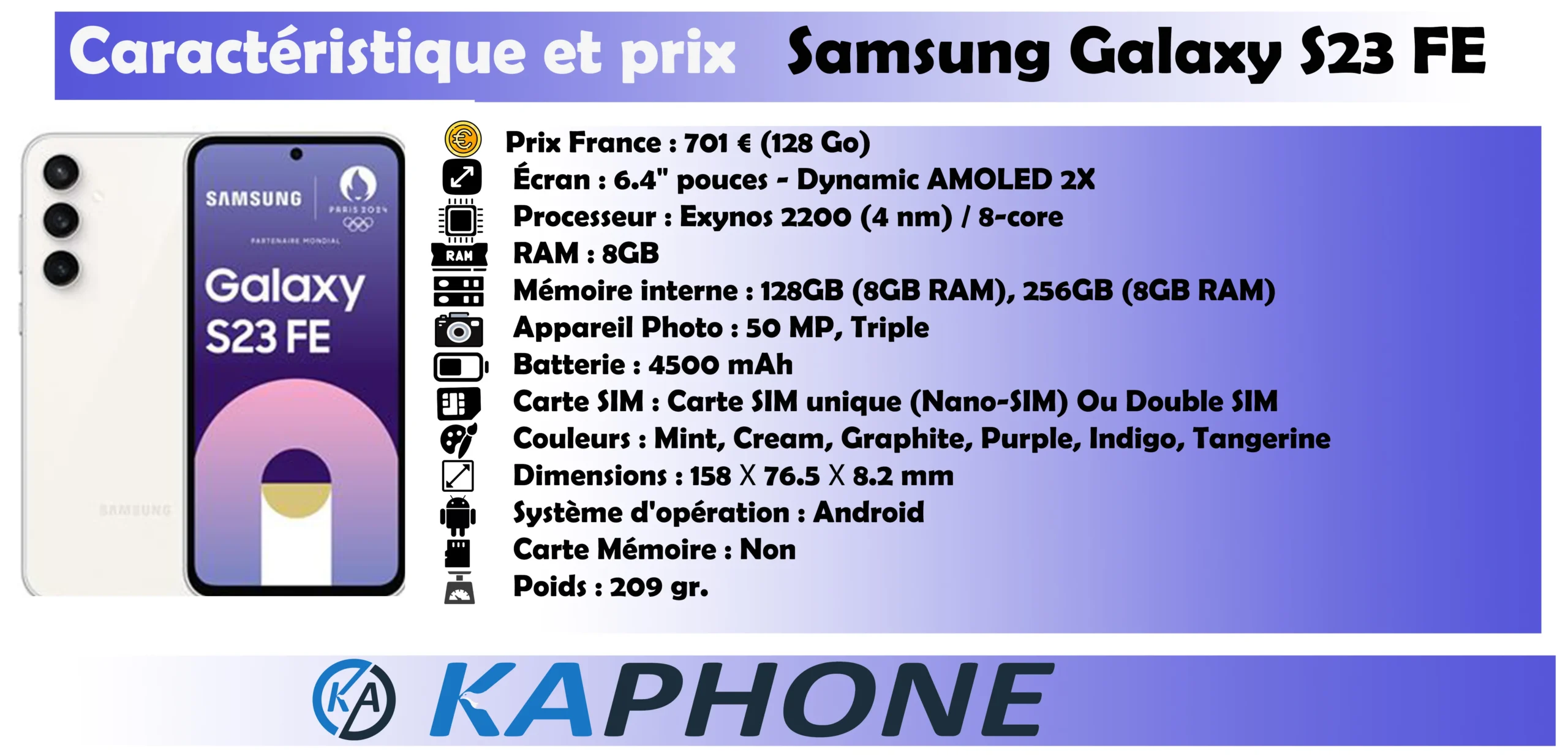 Samsung Galaxy S23 FE