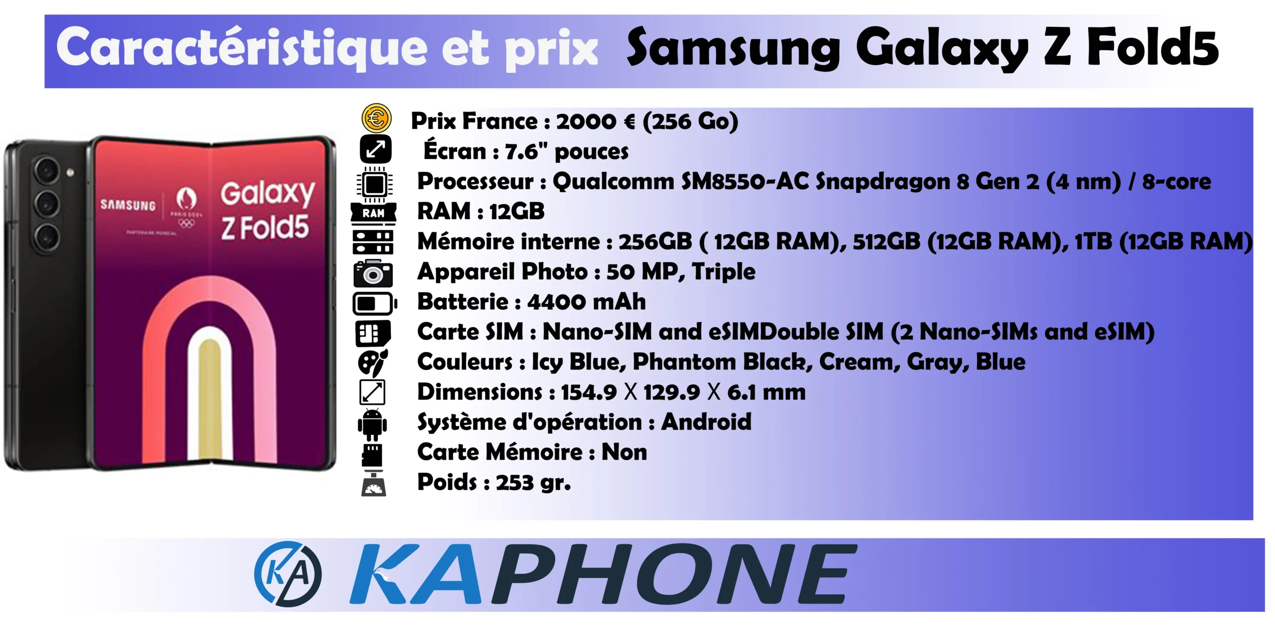 Samsung Galaxy Z Fold5