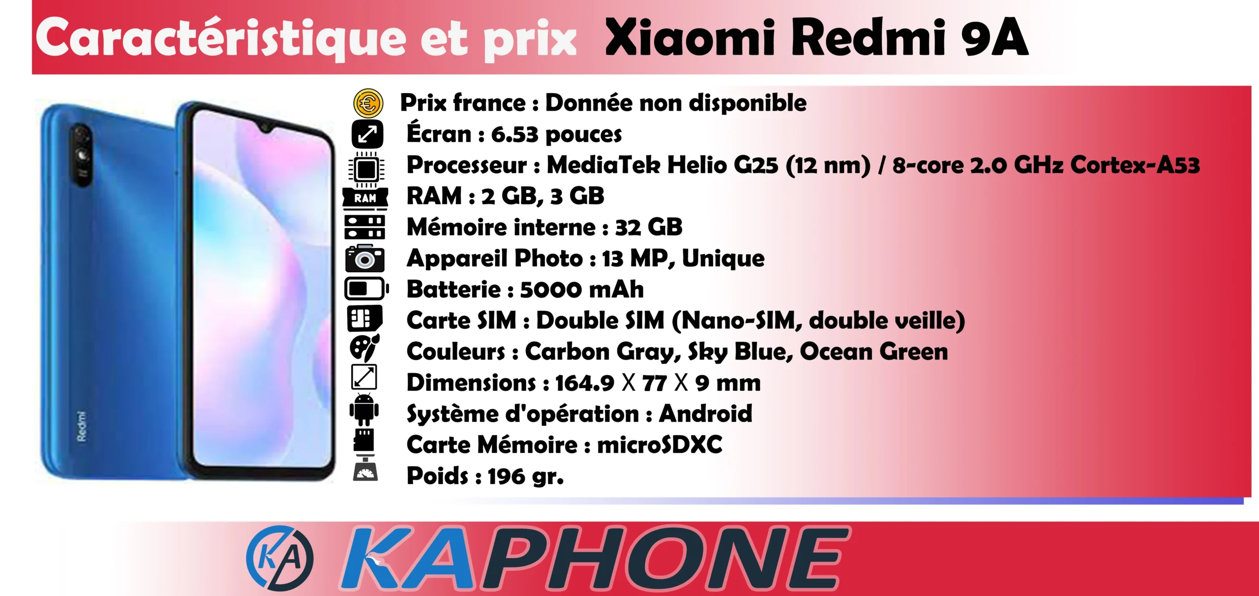 Xiaomi Redmi 9A